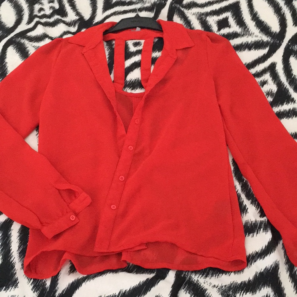 Red Blouse